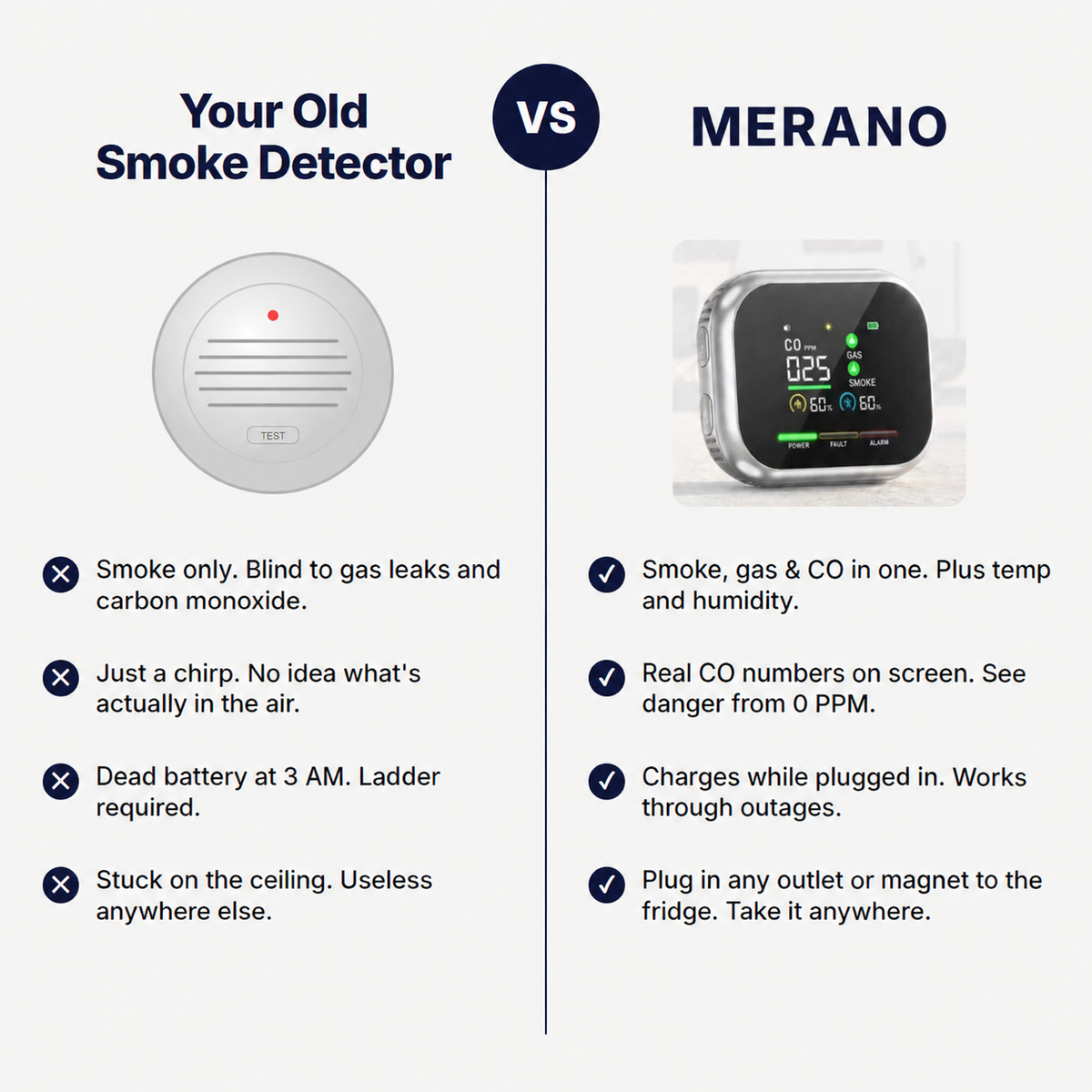 Merano silver and black detector image 3